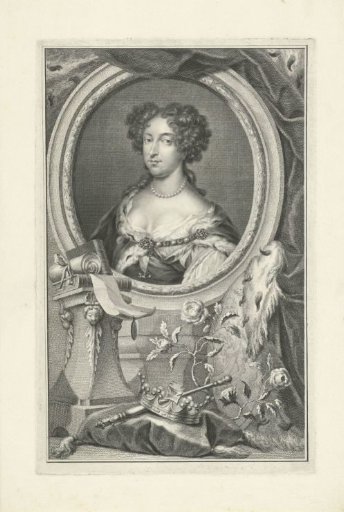 Portrait of Maria II Stuart, Queen of England and Scotland