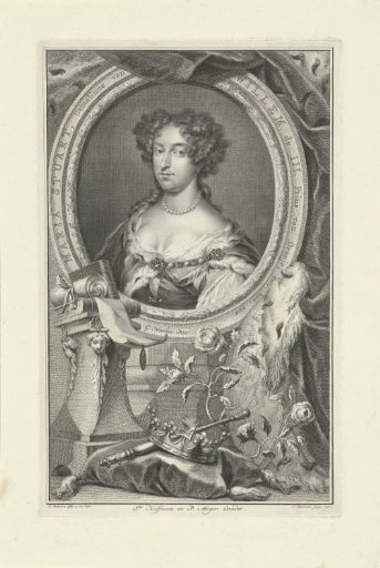 Portrait of Maria II Stuart, Queen of England and Scotland