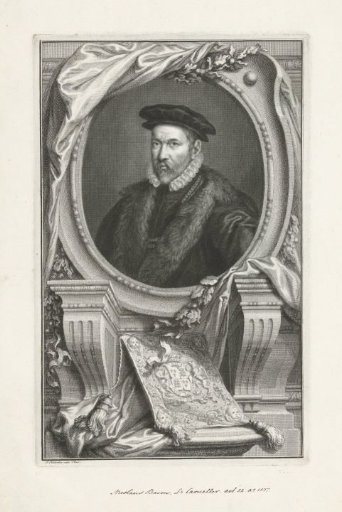 Portrait of Nicholas Bacon