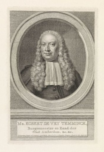 Portrait of Egbert de Vrij Temminck