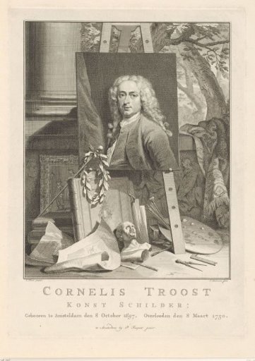 Portrait of Cornelis Troost