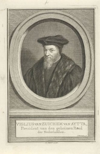 Portrait of Viglius ab Aytta Zuichemus