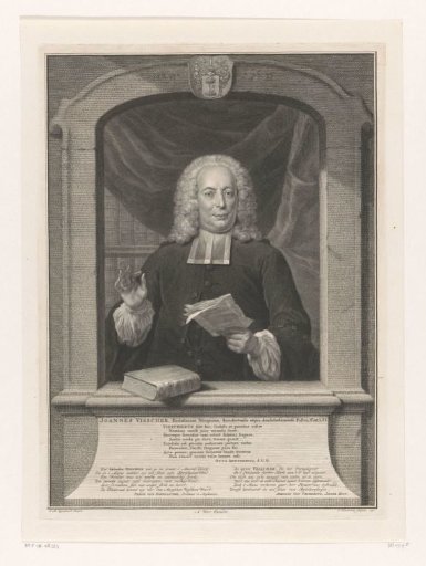 Portrait of Johannes Visscher