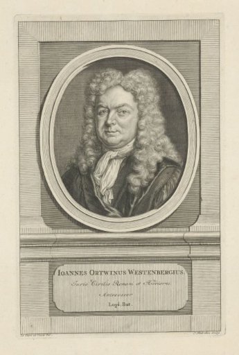 Portrait of Johannes Ortwinus Westenberg