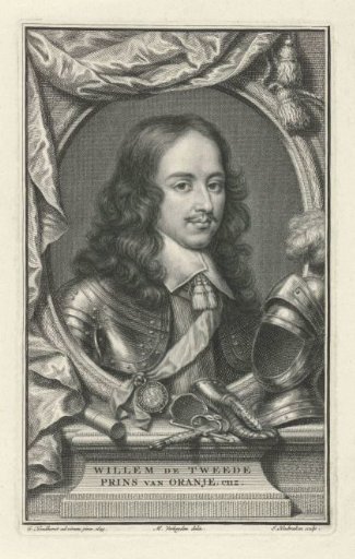 Portrait of Willem II, Prince of Orange