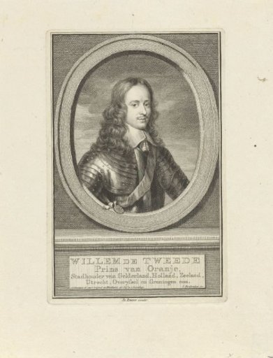 Portrait of Willem II, Prince of Orange