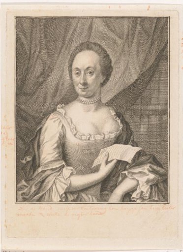 Portrait of Sara Maria van der Wilp