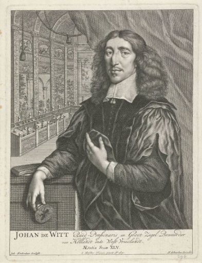 Portrait of Johan de Witt