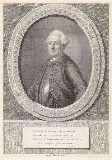 Portrait of Pasquale Paoli