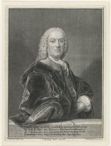 Portrait of Jean Rousset de Missy