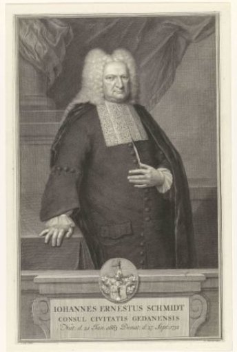 Portrait of Johannes Ernestus Schmidt