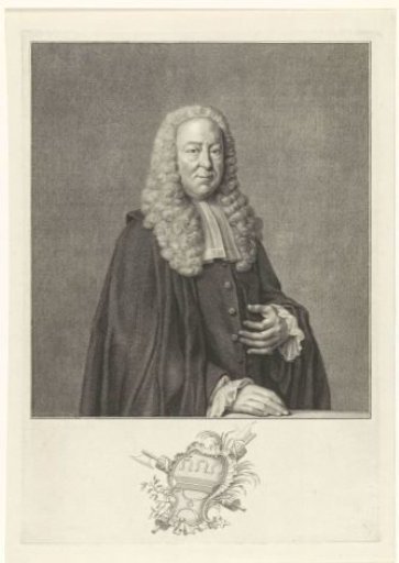 Portrait of Jan Baptista Slicher