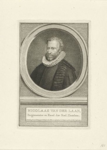 Portrait of Nikolaas van der Laan