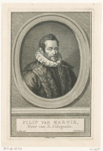 Portrait of Philip of Marnix, Lord of Sint-Aldegonde