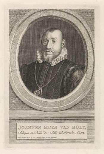 Portrait of Jacob Muys van Holy