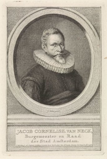 Portrait of Jacob Cornelisz Banjaert, called Van Neck