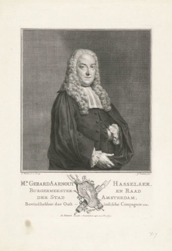 Portrait of Gerard Aarnout Hasselaer