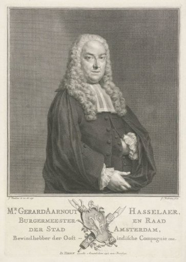 Portrait of Gerard Aarnout Hasselaer