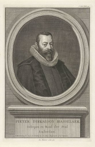 Portrait of Pieter Dirkszoon Hasselaer