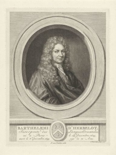 Portrait of Barthélemy d'Herbelot