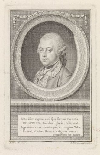 Portrait of Gerrit Hooft junior