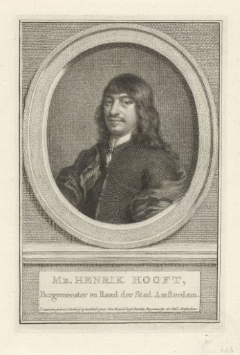 Portrait of Henrick Hooft
