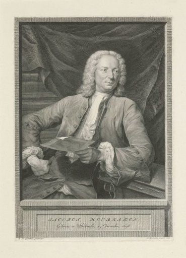 Portrait of Jacob Houbraken