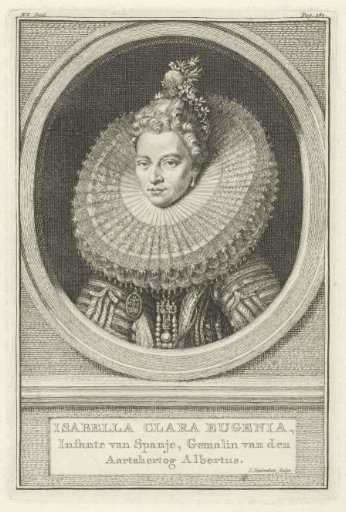 Portrait of Isabella Clara Eugenia, Infanta of Spain