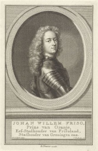 Portrait of Johan Willem Friso