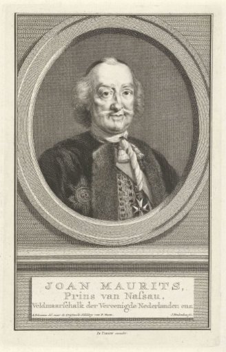 Portrait of Johan Maurits, Count of Nassau-Siegen