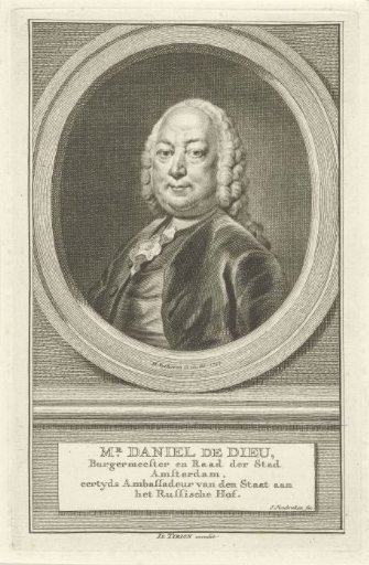 Portrait of Daniel de Dieu