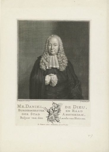 Portrait of Daniel de Dieu