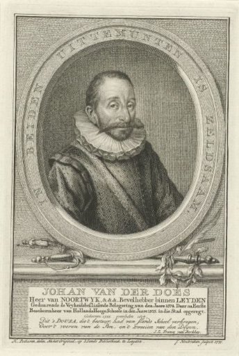 Portrait of Johan van der Does