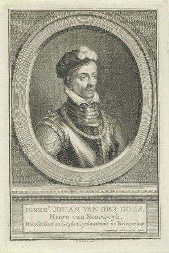 Portrait of Johan van der Does