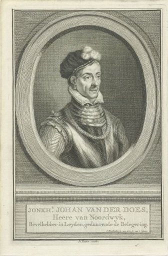 Portrait of Johan van der Does