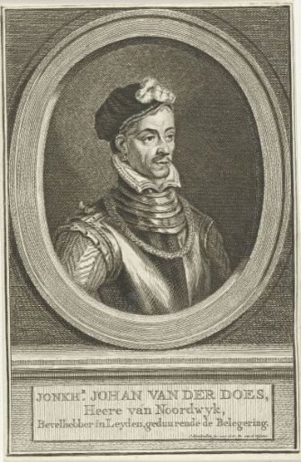 Portrait of Johan van der Does