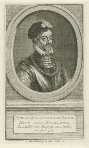 Portrait of Johan van der Does