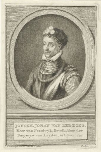 Portrait of Johan van der Does
