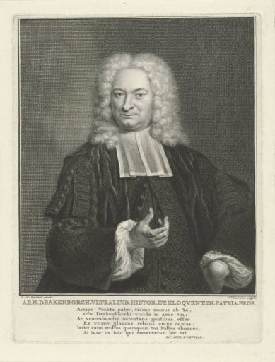 Portrait of Arnold Drakenborch