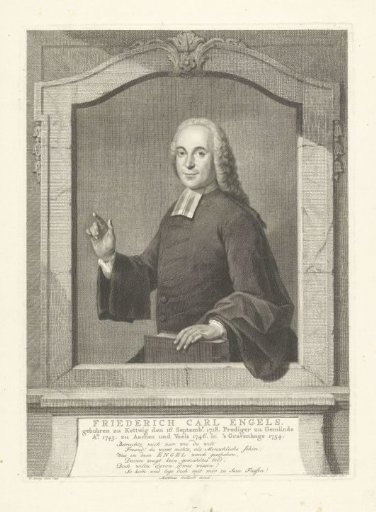 Portrait of Friederich Carl Engels