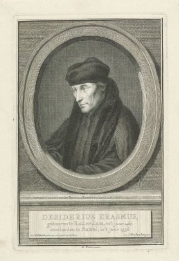 Portrait of Desiderius Erasmus