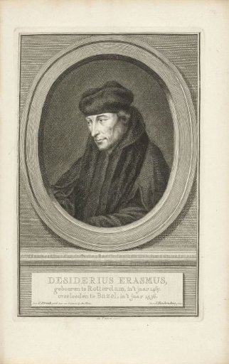 Portrait of Desiderius Erasmus