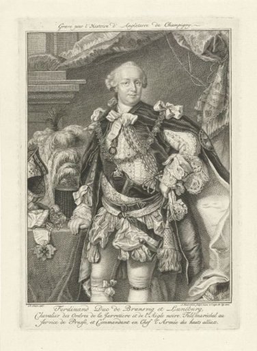 Portrait of Ferdinand, Duke of Brunswick-Lüneburg