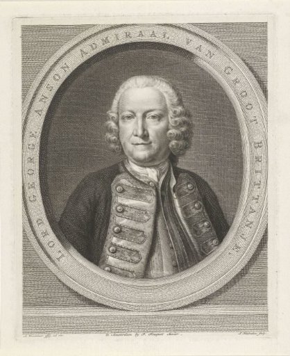 Portrait of George Anson