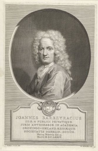 Portrait of Jean Barbeyrac