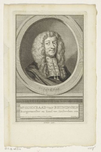 Portrait of Koenraad van Beuningen