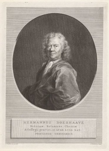 Portrait of Hermanus Boerhaave