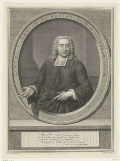 Portrait of Samuel Koenraad de Bruine
