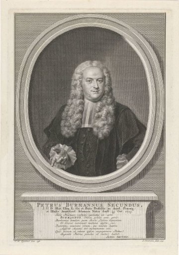 Portrait of Pieter Burman