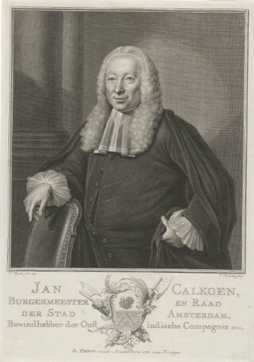 Portrait of Jan Calkoen